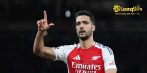 Mikel Merino hòa nhập tốt ở Arsenal.